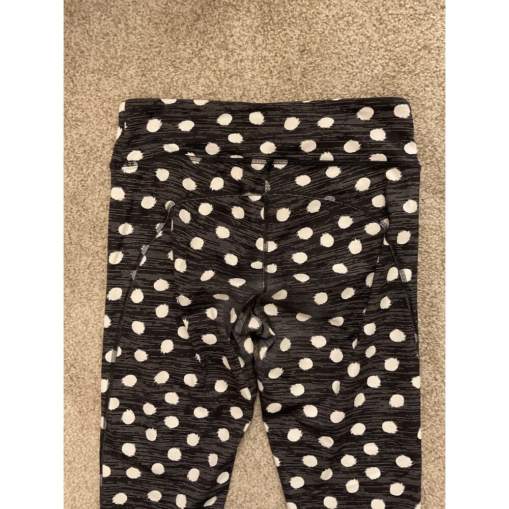 Outdoor Voices TechSweat Black & White Polka Dot 7/8 Leggings, sz M - Picture 7 of 7
